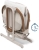 Beżowe składane łóżeczko dostawne Maxi Cosi Iora PRO Elegance Beige