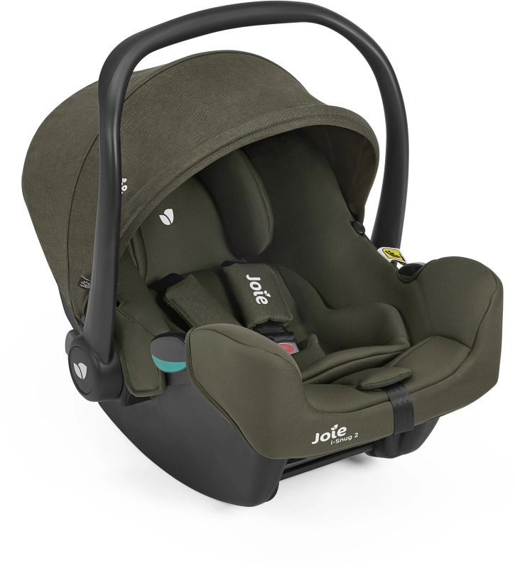 Joie fotelik do samochodu 0-13 kg z ADAC zielony z miękką wkładką dla niemowląt