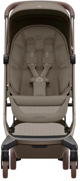 Maxi Cosi Fame Cabin Oak Truffle lekki wozek spacerowy dla dziecka zdjęcie na wprost