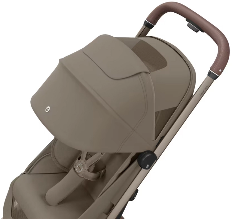 Maxi Cosi Fame Cabin Oak Truffle lekki wozek spacerowy dla dziecka zdjęcie budki
