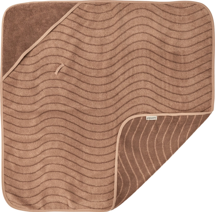 Leander ręcznik kąpielowy dla dziecka Woodland Organic Clay