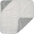 Leander ręcznik kąpielowy dla dziecka Woodland Organic Cool Grey