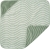 Leander ręcznik kąpielowy dla dziecka zielony Woodland Organic Sage Green