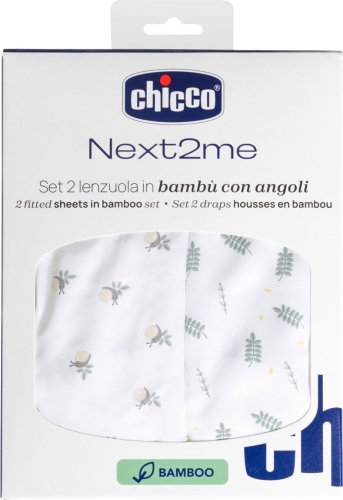 Chicco Prześcieradło Next 2 Me Greenery