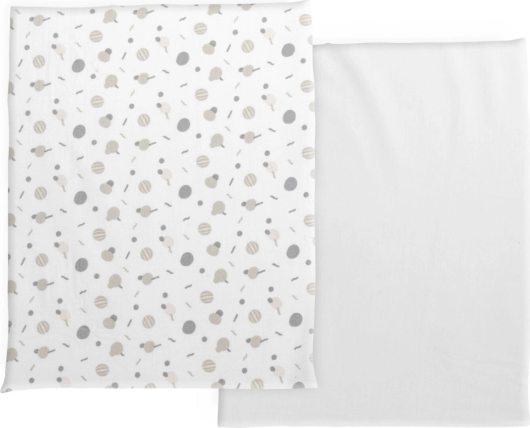 Chicco Prześcieradło Next2Me Forever 2 Szt Confetti