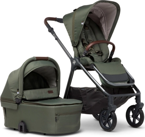 Mast Swiss Design M5X  - wielofunkcyjny wózek dziecięcy, zestaw 2w1 | Green