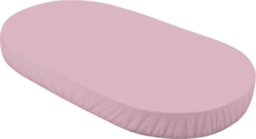 Waldin Prześcieradło OWAL Duże Pink