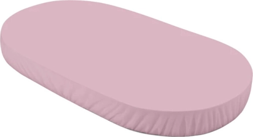 Waldin - nieprzemakalne, bawełniane prześcieradło do łóżeczka 7w1 | Pink