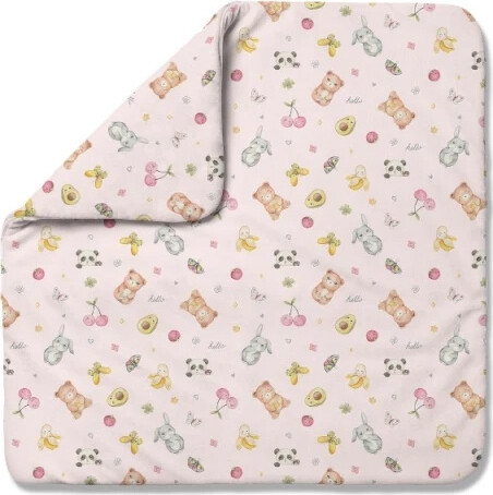 Waldin - kołdra bambusowa 2w1 | Candy Cute Pink