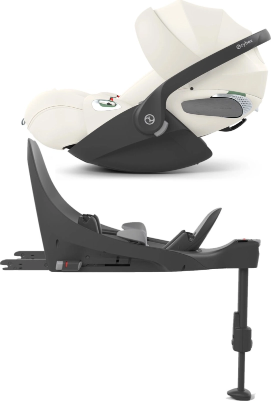 Cybex Platinium Cloud T + Baza PLUS Off White Light Beige