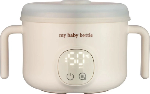 MyBabyBowl - przenośny podgrzewacz do jedzenia dla dzieci | White