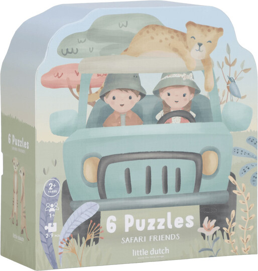 Little Dutch Puzzle XL Safari Friends FSC