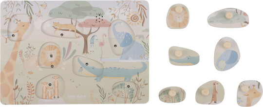 Little Dutch XL Safari Friends FSC Puzzle