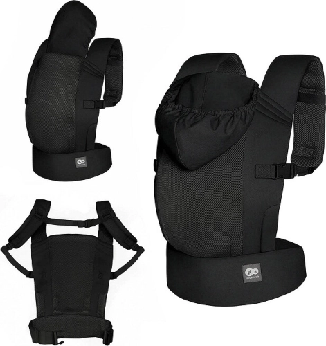 Kinderkraft Carrybee - ergonomiczne nosidło dziecięce | Black