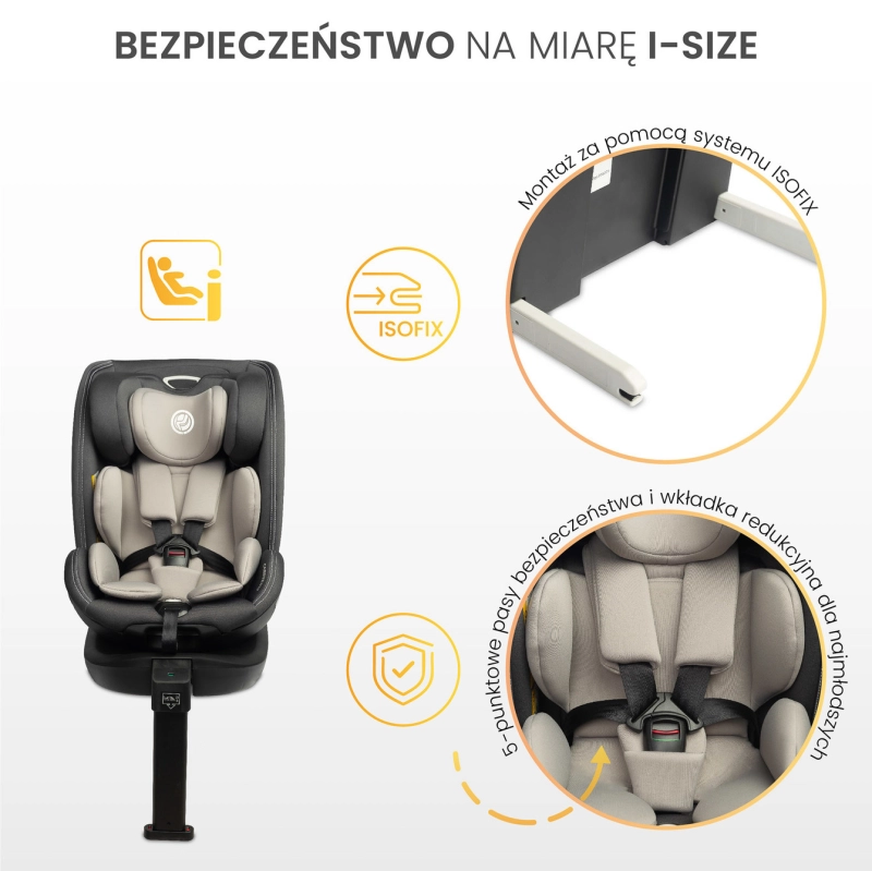 Caretero Fortis I-Size Graphite