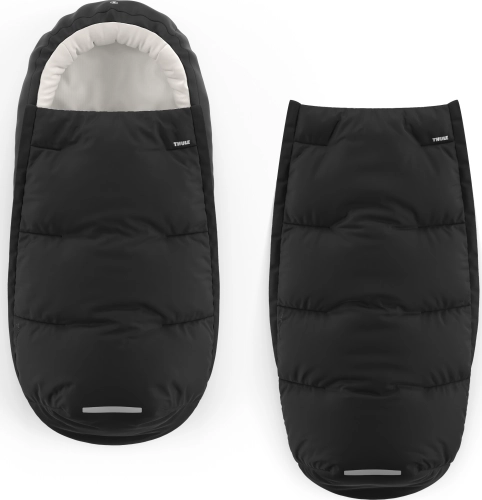 Thule Elements - uniwersalny śpiworek do wózka dziecięcego | M/L Black