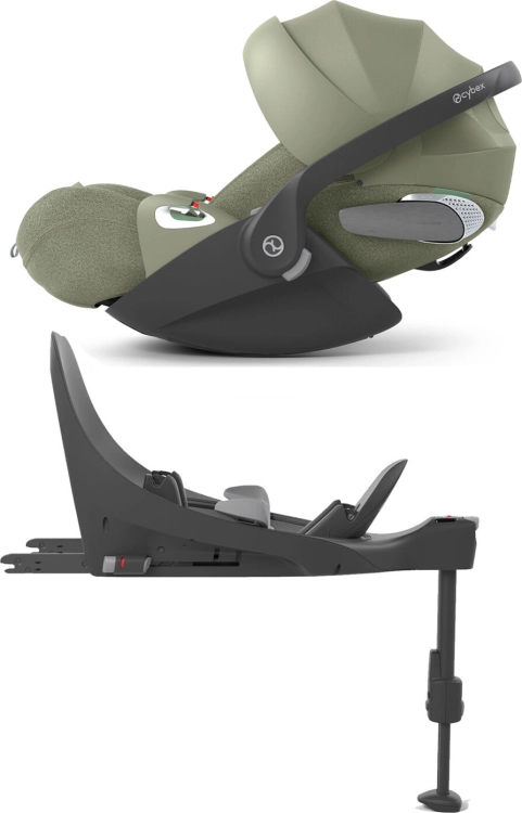 Cybex Platinium Cloud T + Baza PLUS Sage Green