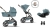 Cybex Gold Balios S Lux 3.0 FOLD PROMO S Stormy Blue