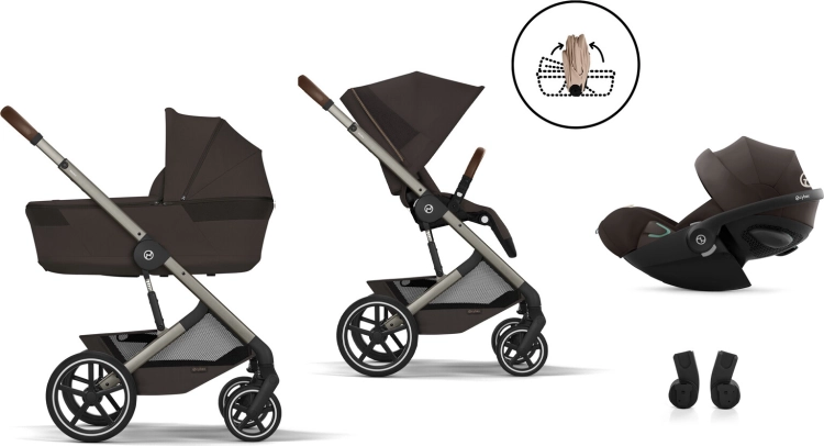 Cybex Gold Balios S Lux 3.0 FOLD PROMO S Chocolate Brown