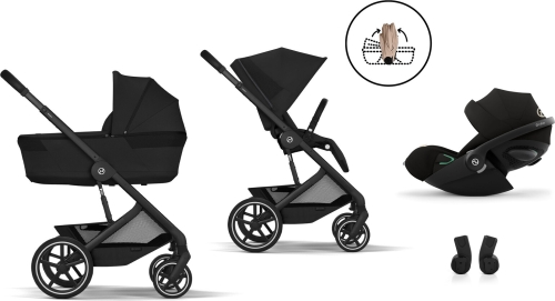 Cybex Gold Balios S Lux 3.0 FOLD PROMO S Moon Black
