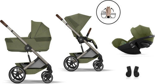 Cybex Gold Balios S Lux 3.0 FOLD PROMO S Moss Green