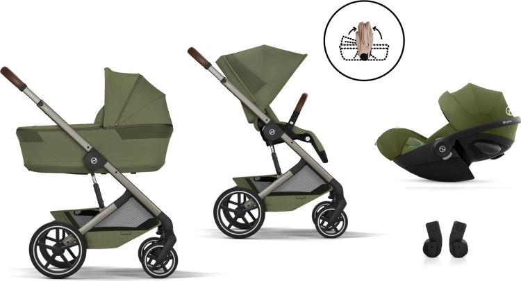 Cybex Gold Balios S Lux 3.0 FOLD PROMO S Moss Green