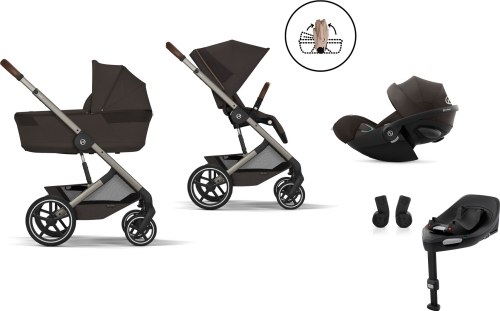 Cybex Gold Balios S Lux 3.0 FOLD PROMO M Chocolate Brown