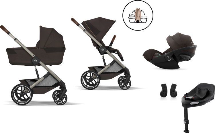 Cybex Gold Balios S Lux 3.0 FOLD PROMO M Chocolate Brown