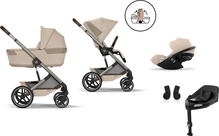 Cybex Gold Balios S Lux 3.0 FOLD PROMO M Almond Beige