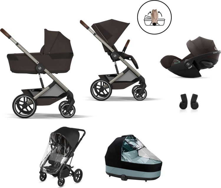 Cybex Gold Balios S Lux 3.0 FOLD PROMO L Chocolate Brown