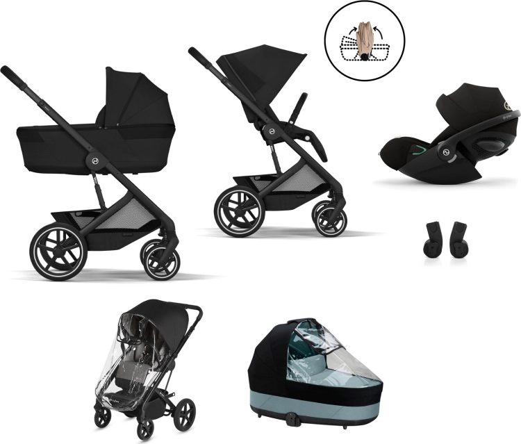 Cybex Gold Balios S Lux 3.0 FOLD PROMO L Moon Black