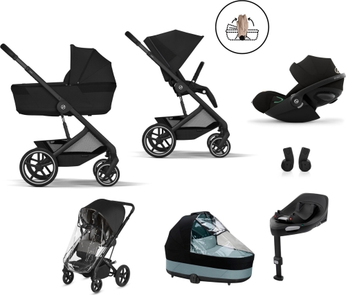 Cybex Gold Balios S Lux 3.0 FOLD PROMO XL Moon Black