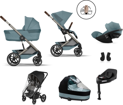 Cybex Gold Balios S Lux 3.0 FOLD PROMO XL Stormy Blue