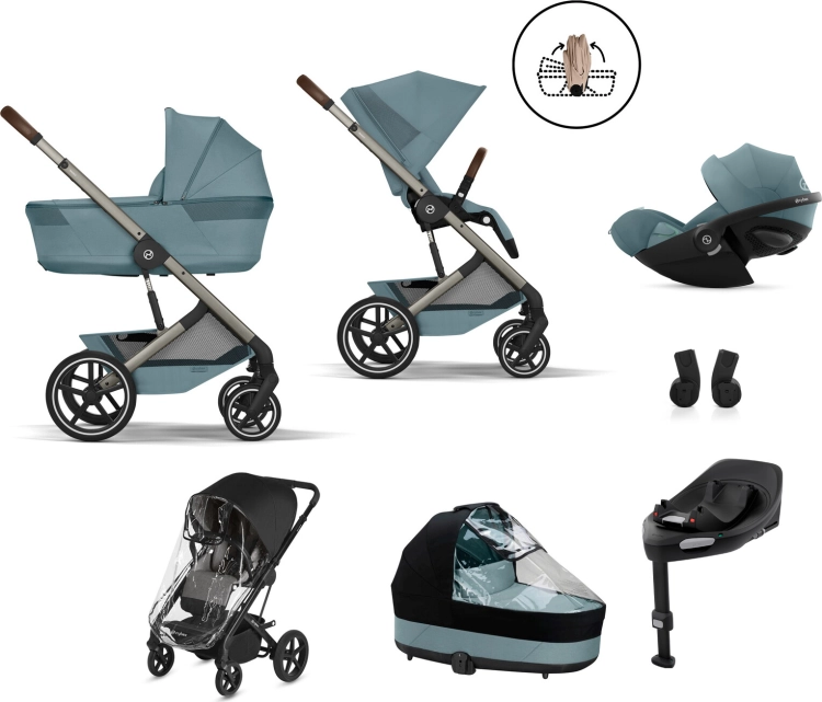 Cybex Gold Balios S Lux 3.0 FOLD PROMO XL Stormy Blue