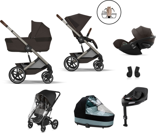 Cybex Gold Balios S Lux 3.0 FOLD PROMO XL Chocolate Brown