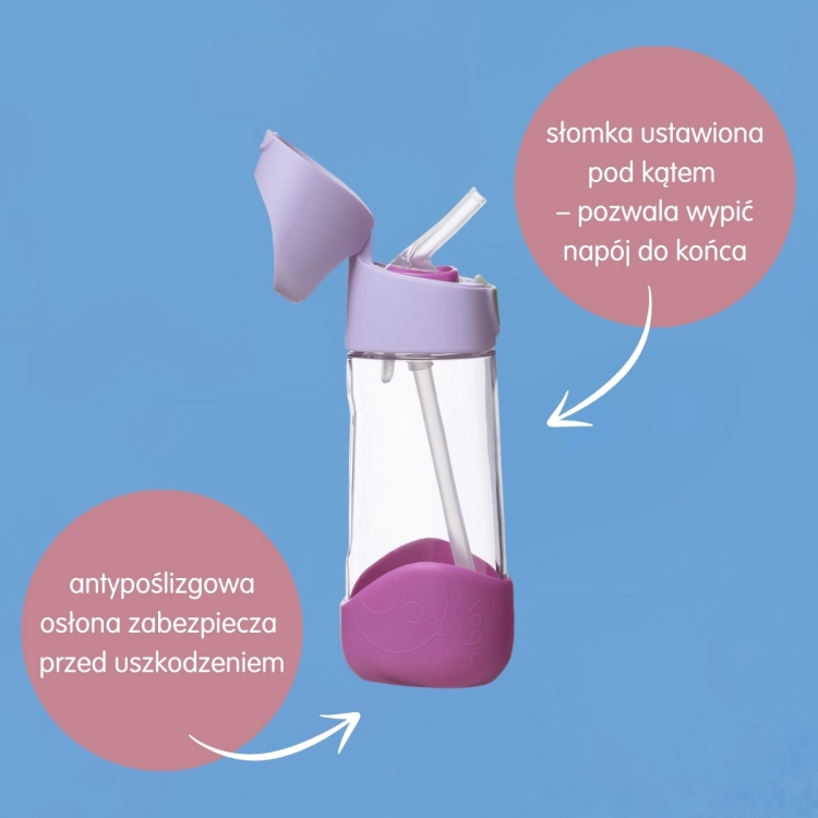b.box But.tritanowa ze słomką 450 ml Sugar Plum