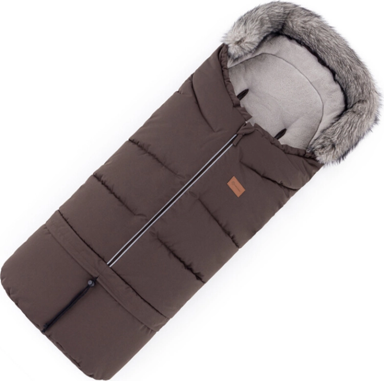 Petite&Mars Śpiworek Arctic 4w1 Rich Brown