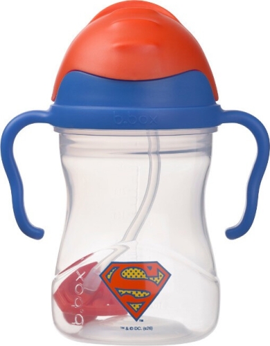 b.box Bidon ze słomką 240 ml Superman