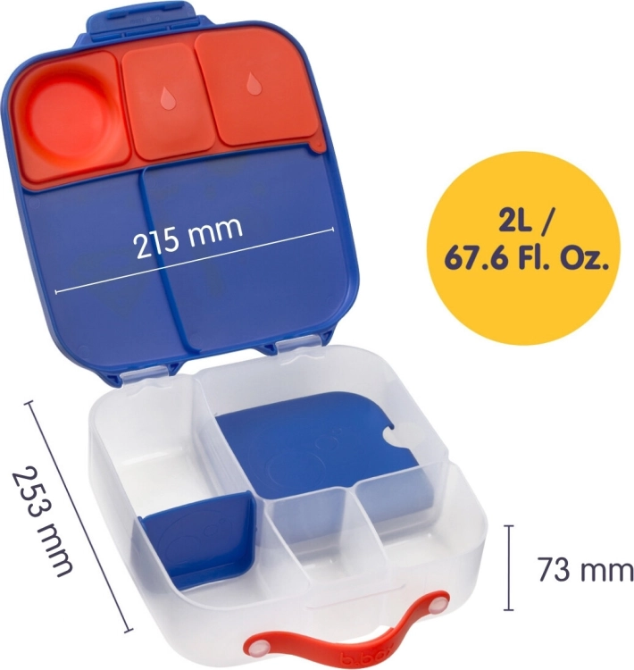 b.box Lunchbox Superman