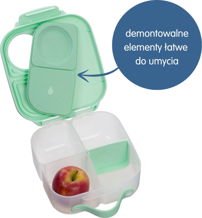 b.box but.tritanowa 450 ml Mini Lunchbox Emeralnd Forest