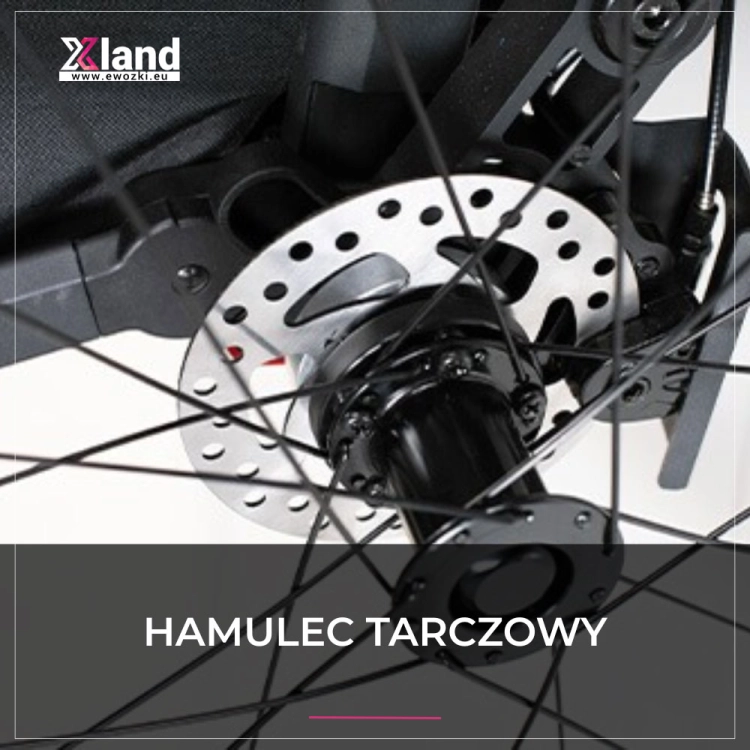 X-lander Booster 2 PRO przyczepka rowerowa z hamulcem tarczowym