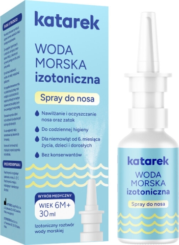 Katarek woda morska izotoniczna 30ml spray