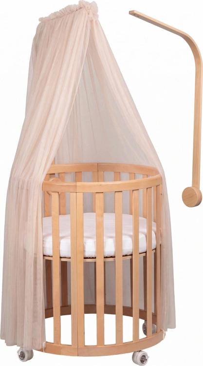 Espiro Oasis Baldachim + stelaż Light Wood Beige
