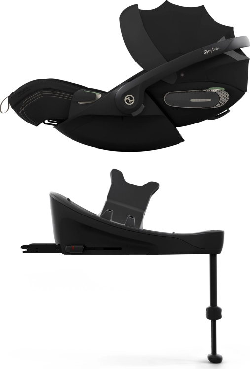 Cybex Platinium Cloud S + Baza Style Sepia Black