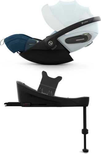 Cybex Platinium Cloud S + Baza Style Opal Blue