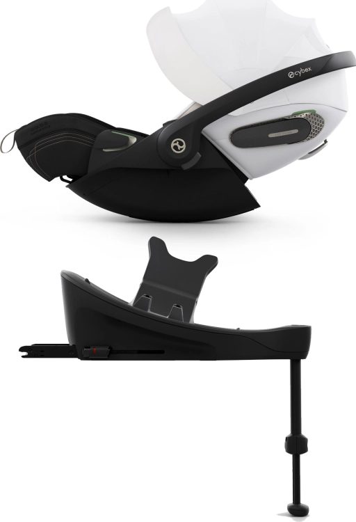 Cybex Platinium Cloud S + Baza Style Off White