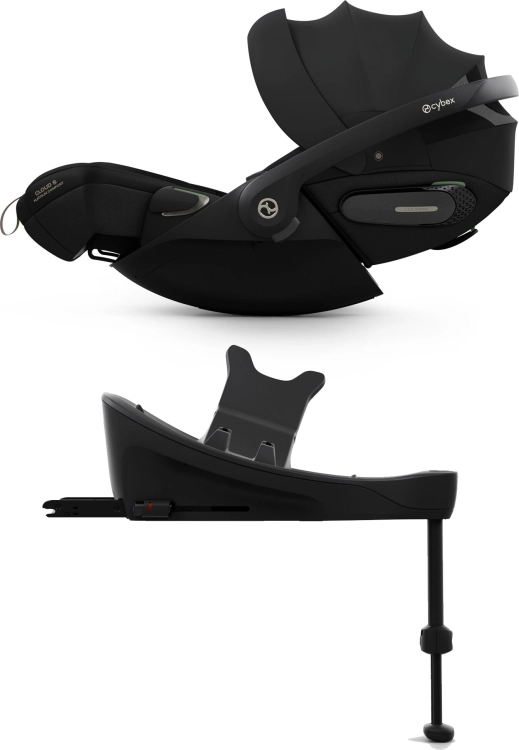 Cybex Platinium Cloud S + Baza Comfort Sepia Black
