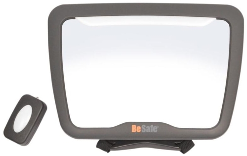 BeSafe Baby Mirror XL² - lusterko do obserwacji dziecka XL² z lampką LED