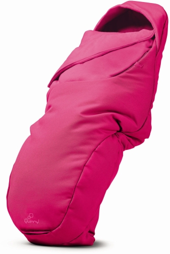 Quinny zimowy śpiworek do wózka, otulacz | Pink Passion