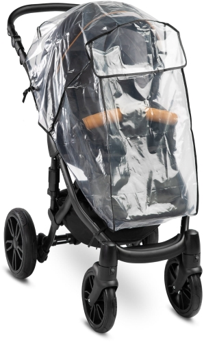 Caretero - uniwersalna folia przeciwdeszczowa do wózka spacerowego